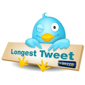 The World's Longest Tweet: Powered By Urzza
