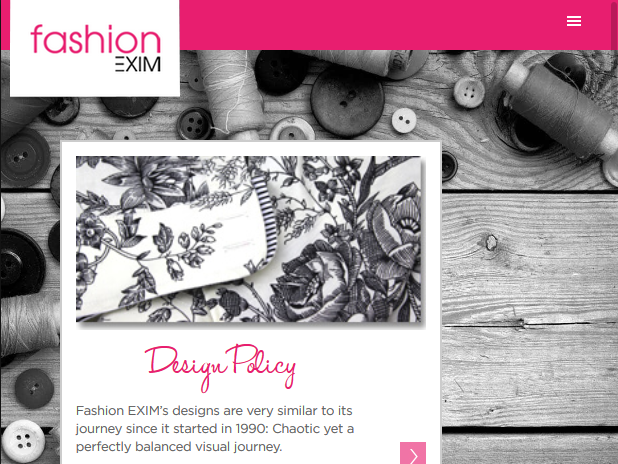 Fashion Industry Web Design Case Study